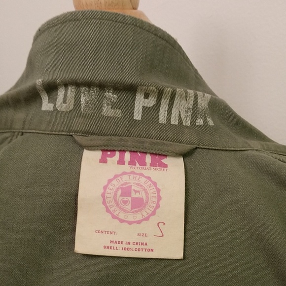 Pink University Military Jacket - Picture 6 of 7